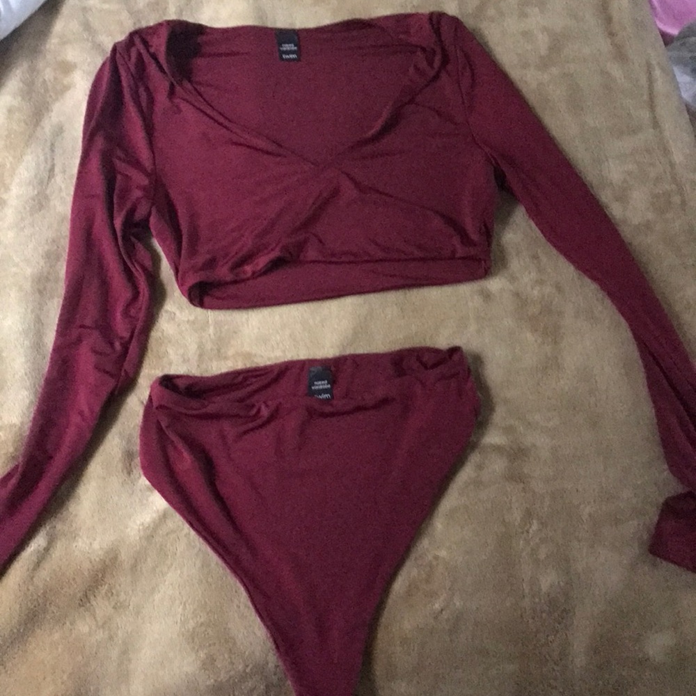 Naked wardrobe swim suit